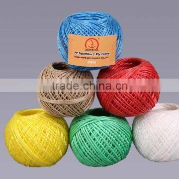 Polypropylene 1ply twine for agriculture tying twine