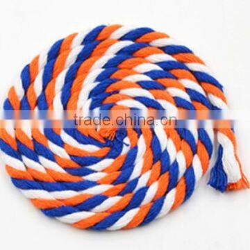 5mm Lollipop Shape Twisted Cutton Rope With Rainbow Colour photo-2