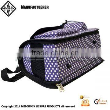 Portable Soft-sided Pet Travel Carrier House Kennel for Small Medium Puppy Dog Cat Tote Crates Shoulder Bag With Storage Pockets photo-3