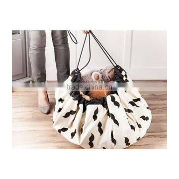 Toy Storage Bag For Baby and Kids Toys Organizer Quick Toy Mat Simple photo-6