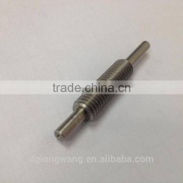 top quality steel worm shaft