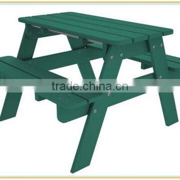 High Quality Outdoor Kids Children Wooden Picnic Table photo-5