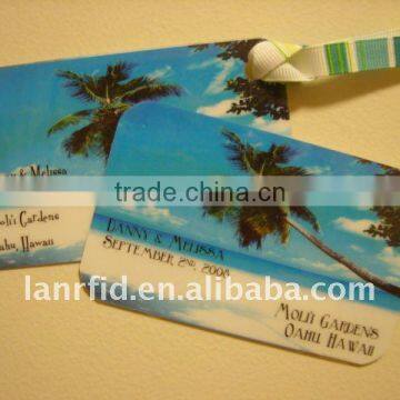 Clear Transparent Pvc Luggage Tag