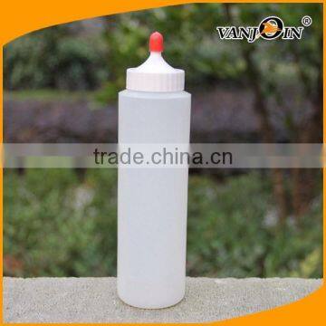 Empty Round 1000ML Plastic Squeeze Sauce Bottle With Spout Cap photo-2