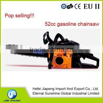 52cc chain saw and 5200 chainsaw and 52cc gaoline chain saw with CE