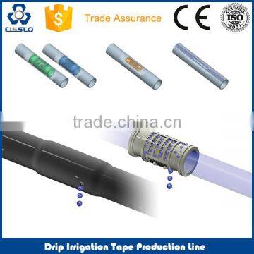 High speed dripper irrigation tube making line