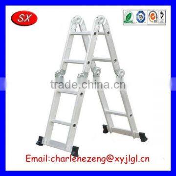 OEM&ODM Customized Tread Aluminium Warehouse Step Ladder,Aluminum Straight Ladder Access photo-2