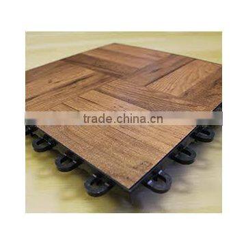 Interlocking trade show floor tile pvc dance floor PP tile dance tile