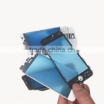 LCD Touch Screee front cover lens glass with Cold Press Frame for iphone 6 series for phone repairing