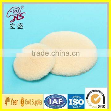 Wool 3 Inch Nylon Tape Buff / 7 Inch Overall Diameter Pad and Make to Order Type photo-3