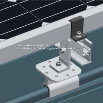 Клипс для стоячего шва для монтажной системы солнечных панелей photo-2