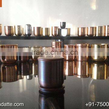 Custom Made Copper Antique Candle Jar photo-3