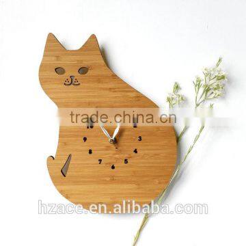 Wood wall clock