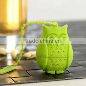 CY166 Fine Loose Leaf Tea Infusers and Steeper FDA Silicone Tea Strainer Filter Tea Maker Gift For Friends & Lovers