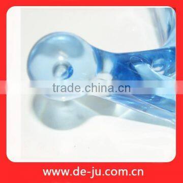 Tranparent Plastic Blue Star Body Head Hand Bath Star Massager photo-5