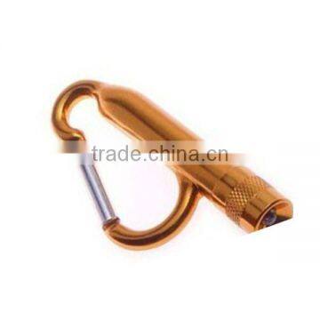 aluminium LED key light carabiner