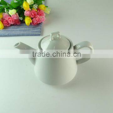 Stock Ceramic White Tea Pot photo-2