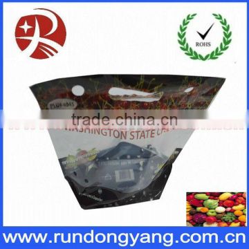 Stand up fruit plastic packaging bag