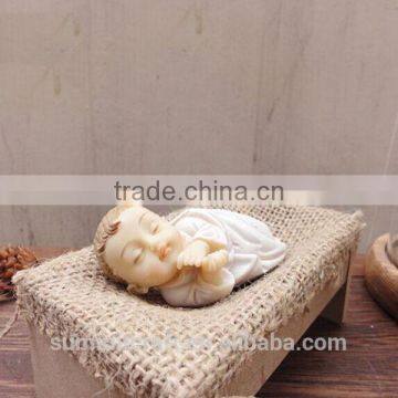 New Born Jesus Christmas Resin Baby Jesus Figurine photo-3