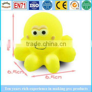 pvc bath toys floating with EN71, rubber floating animal rubber toy, pvc vinyl toy factory