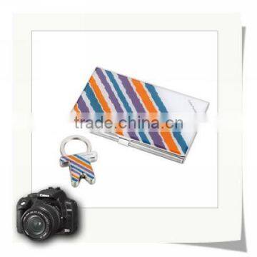 Promotion Colorful stainless steel Card holder