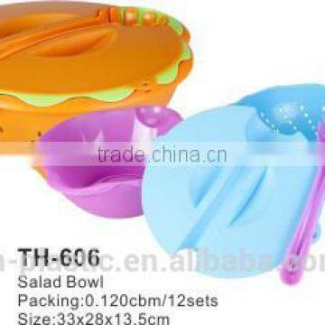 Food Grade Plastic Salad Bowl photo-2