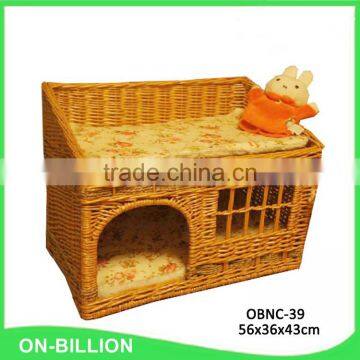 Wicker Oval Inner Cushion Wholesale Rattan Dog Bed photo-5