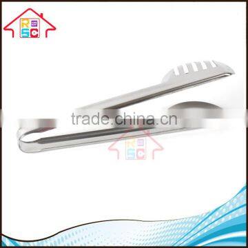 NBRSC Reliable Company Stainless Steel Salad Bread BBQ Buffet Food Tongs Clip Kitchen Clamp Serving photo-2