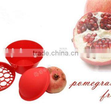 Amazon Hot Sell Product Plastic Silica Gel Cap Creative Pomegranate Peeler photo-2