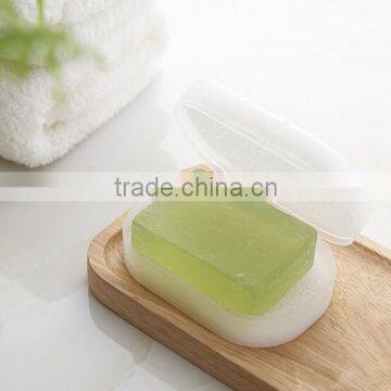 Candy Color Rectangular Sponge Soap Box /plastic Soap Tray /plastic Soap Box photo-2