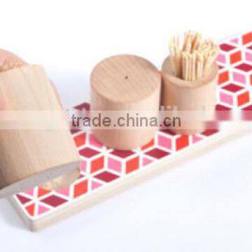 Glass Goblet Wooden Put Rack,Spice Rack photo-4