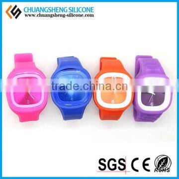 2015 NEW Design Soft Silicone Jelly Digital Watch for Kids photo-3