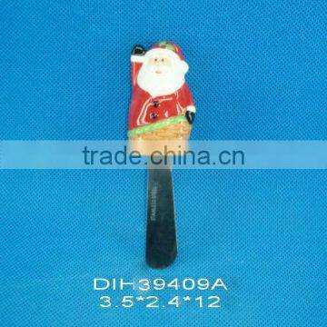 ceramic xmas butter knife