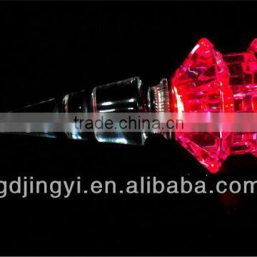 High Quality LED Silicone Acrylic Wine Bottle Stopper
