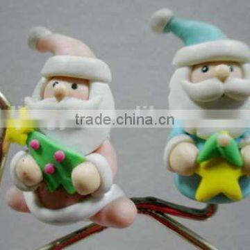 Acrylic decorative snowman balance mobile desk toys