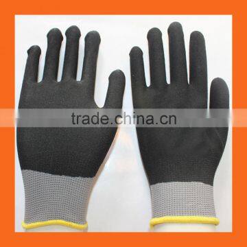 Oil Grip Full Nitrile Coated Gloves,Sandy Nitrile Work Safety Gloves