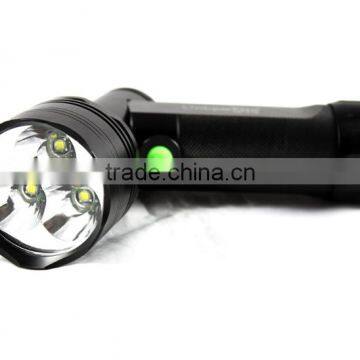 Cob rechargeable 10 watt cree led 3800 lumens flashlight