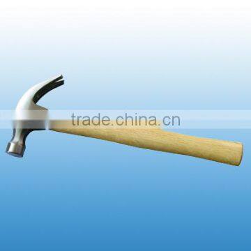 American type claw hammer with wooden handle ST002