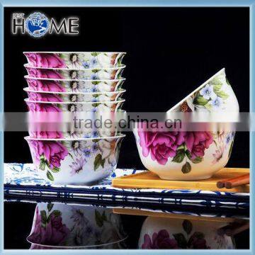 Chinese Style Ceramic Bowl Wholesale Hand-printing High-grade Antique Ceramic Bowl Small Ceramic Bowl