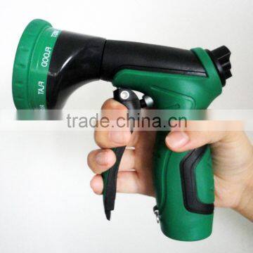 Metal hose end spray nozzle