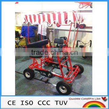 used four wheel quadricycle two person surrey sightseeing bike