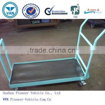 2014 hand cart/trolley for wholesale/metal hand trolley(ISO approved)