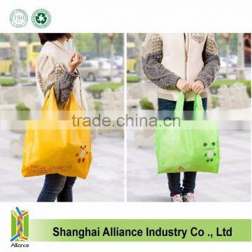 Cute Eco Reusable Nylon folding Foldable Shopping Bag