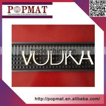 3d OEM Logo Advertising Bar Mat Cheap Price Beer Bar Mats photo-3