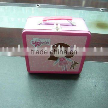 Handle Lunch Tin Box