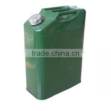 Factory Price 20 Liter Fuel Tank Vertical Galvanized Steet Jerry Can