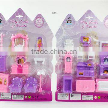 Kids Furniture Toy Plastic Castle Play Set photo-4