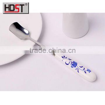 Popular Color Hot Selling Ceramic Handle Stainless Cutlery and Crockery Handle Flatware photo-4