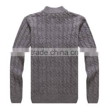 Men Zipper Cardigans Fashion Man Sweater American photo-2