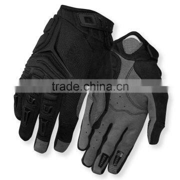 Black & Grey Cycling Gloves